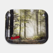 RAW - Forest Medium Metall Rolling Tray