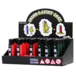 Clipper Amsterdam XXX Feuerzeug mit Integriertem Grinder-Case (22 stk/display) Clipper Amsterdam XXX lighter with built in grinder case