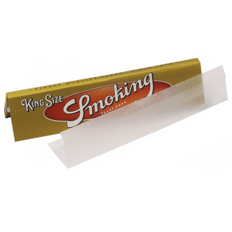 Smoking Gold kingsize slim rolling papers (50stk/display)