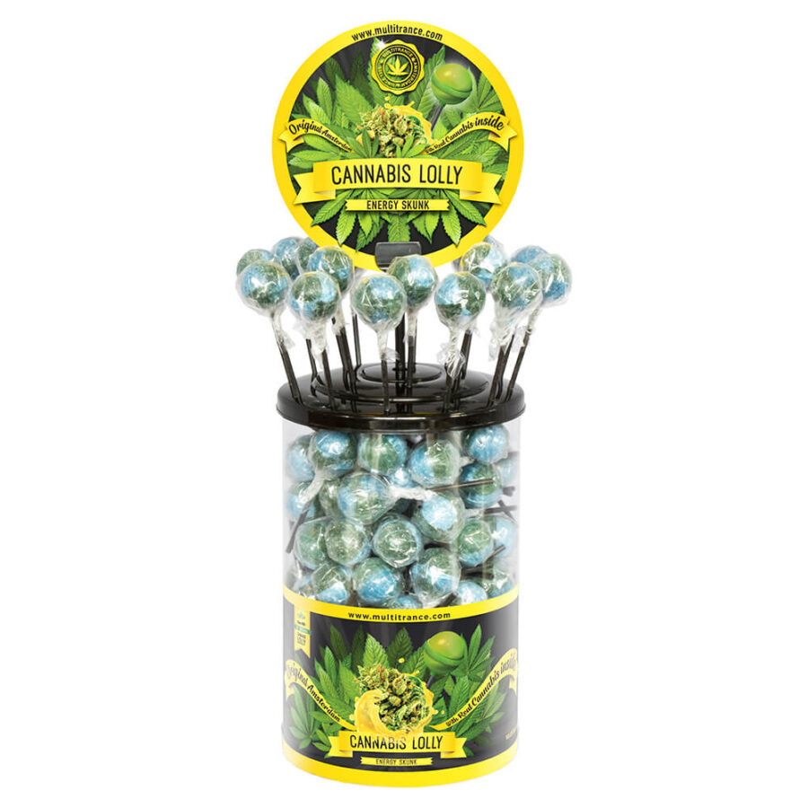 Cannabis Lollipops Mango Kush (100Stk/Display)