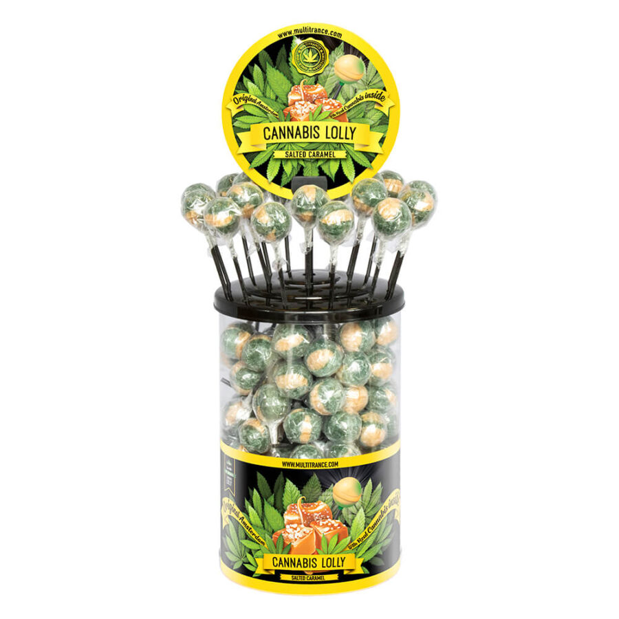 Cannabis Lollipops Mango Kush (100Stk/Display)