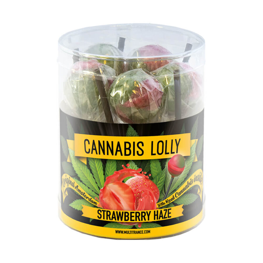 Cannabis Lollipops Mango Kush (100Stk/Display)