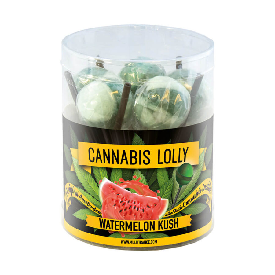 Cannabis Lollipops Mango Kush (100Stk/Display)