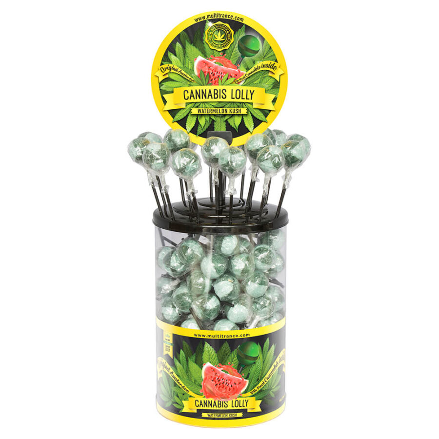 Cannabis Lollipops Watermelon Kush (100Stk/Display)