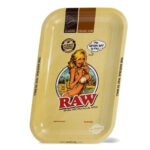 RAW - Bikini Medium Metall Rolling Tray raw bikini girl tray