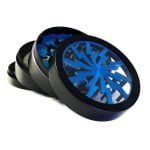 Storm Blue Aluminium Grinder 63mm (6Stück/Display)