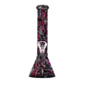 Mexikanische Blumen Cristal Bong 26cm