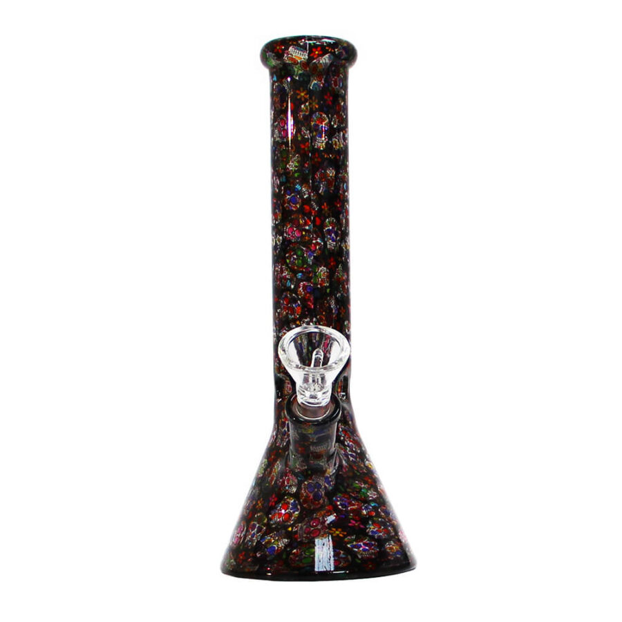 Mexikanische Totenköpfe Cristal Bong 26cm