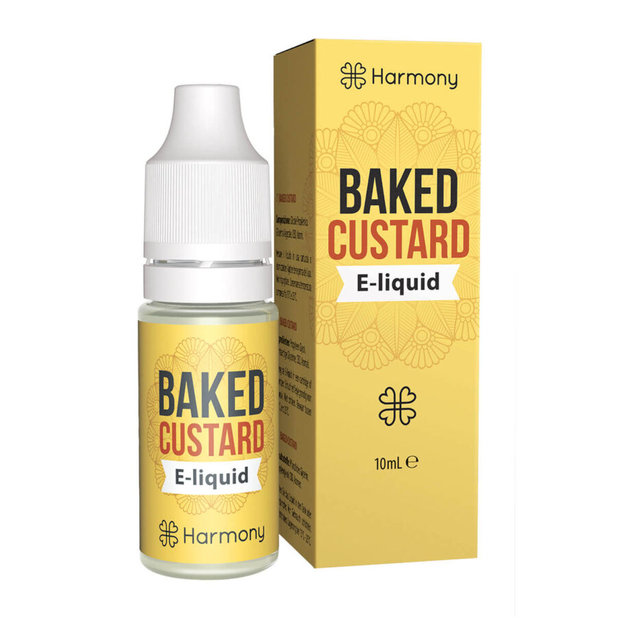 Harmony E-Liquid Baked Custard 600mg CBD (10ml)