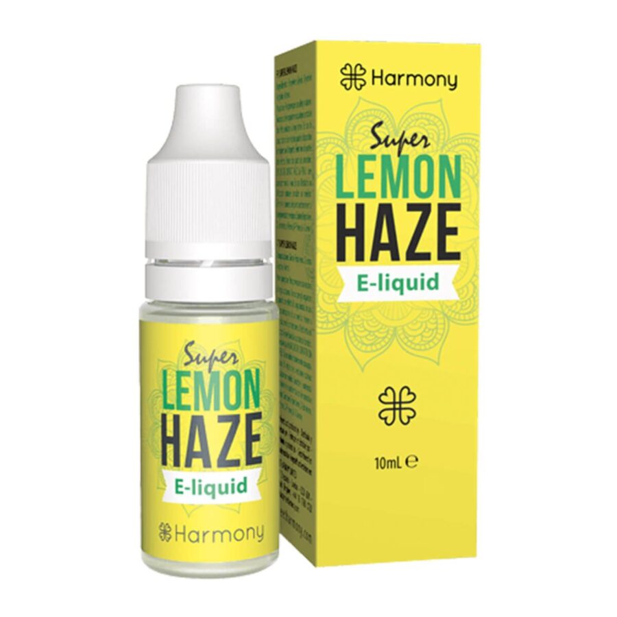 Harmony E-Liquid Super Lemon Haze 300mg CBD (10ml)