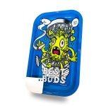 Best Buds Grind Me Large Metall Rolling Tray with Magnetic Grinder Card