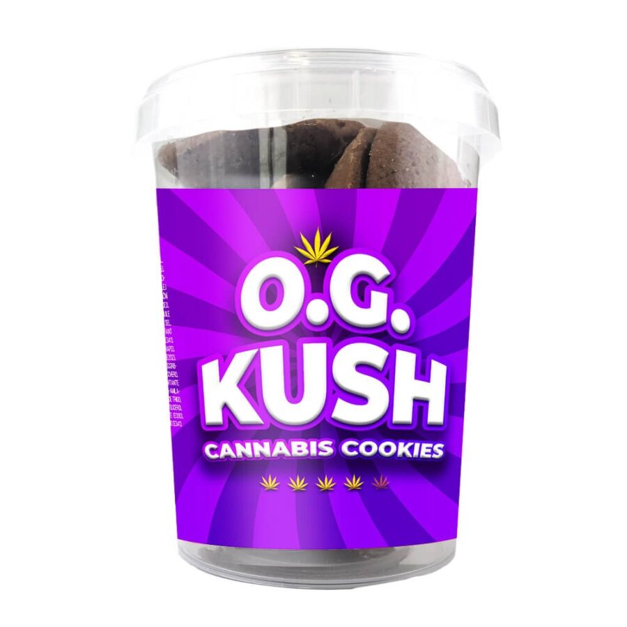 OG Kush Cannabis Cookies 150g (24 Schachteln/Masterbox)