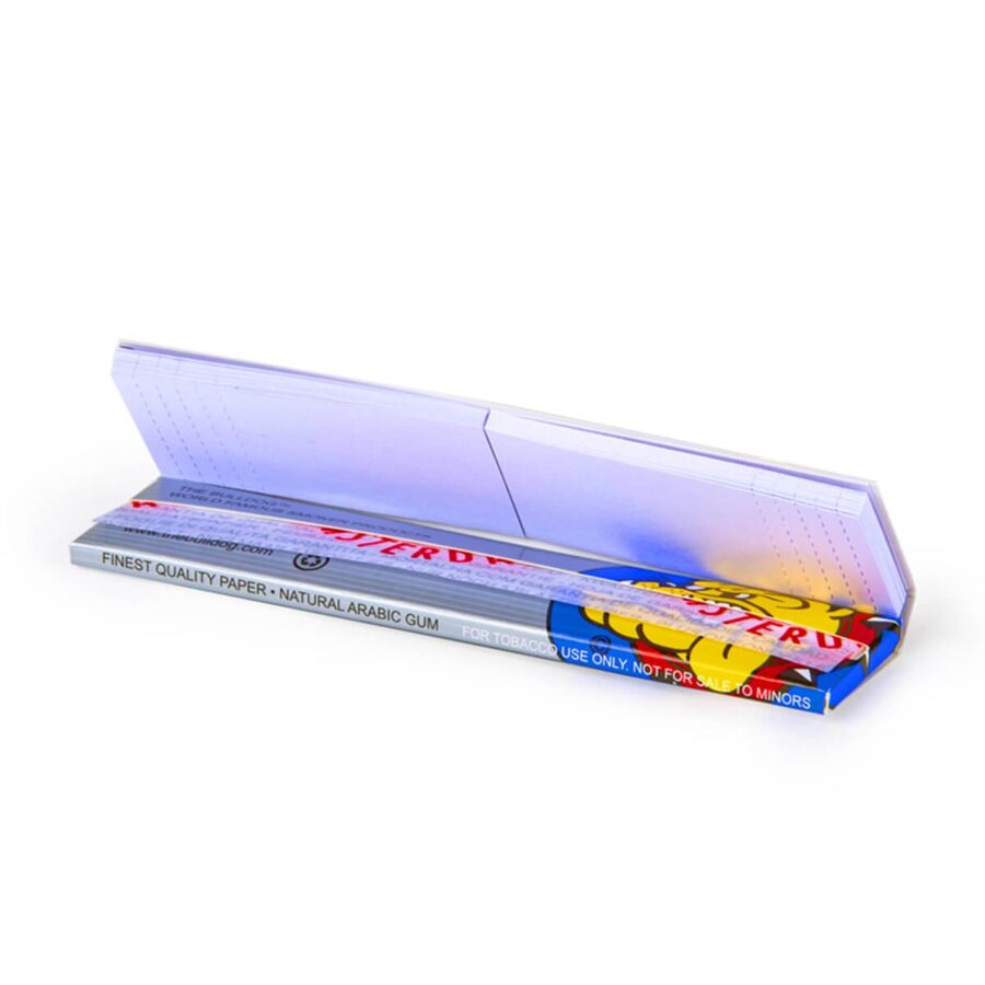 The Bulldog Original Silver King Size Slim Papers + Tips (24stk/display)