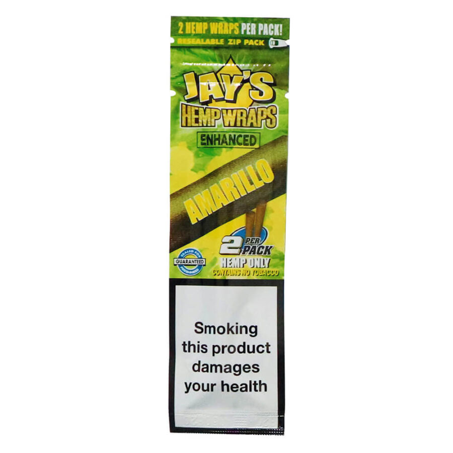 Juicy Jay's Hanf Wraps Amarillo Lemon Cake mit Terpenen (25 Stück/Display)