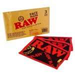 RAW Hanf Gesichtsmasken (3 Stk/Packung)