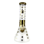 Weed Vuitton Classy Glas Bong Gold 32cm