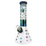 Weed Vuitton Classy Glas Bong Regenbogen 32cm