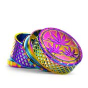 wholesale-waffel-rainbow-metal-grinder