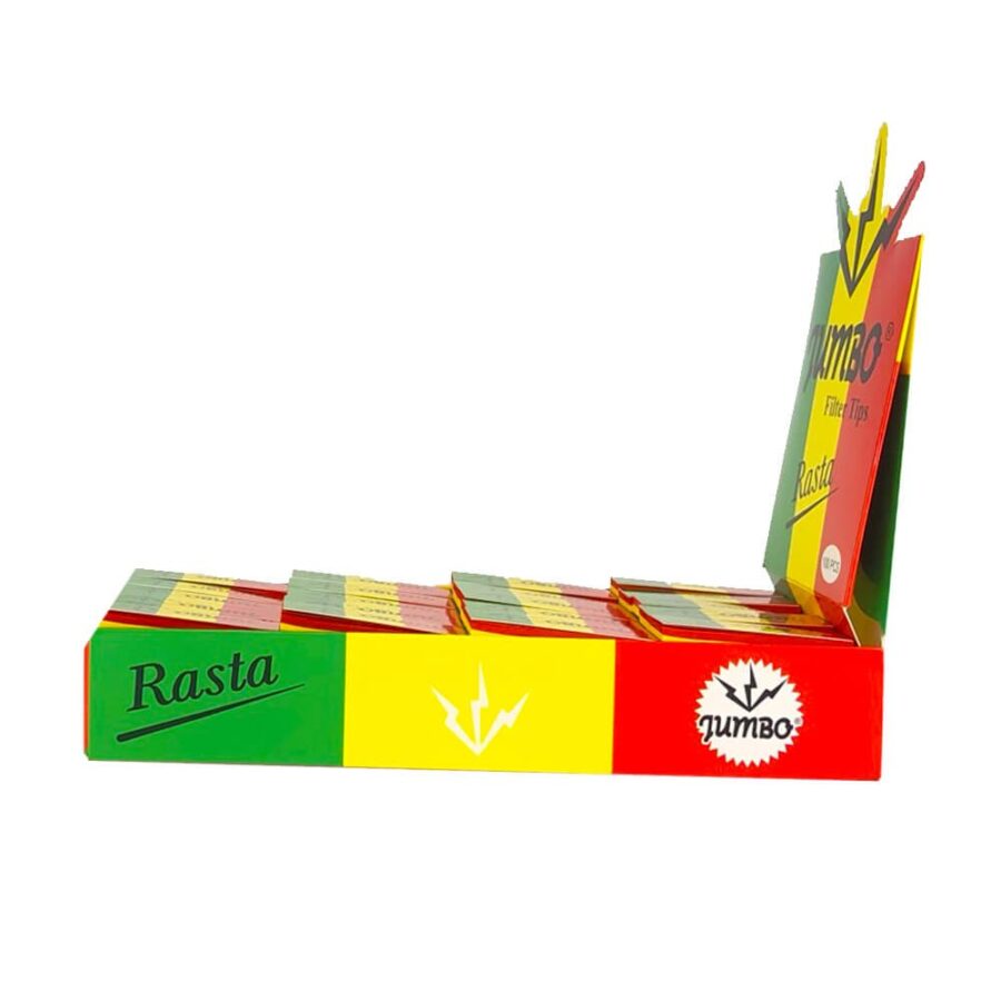 Jumbo Rasta Filter Tips (100stk/display)