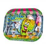 Gelato Metall Rolling Tray Klein