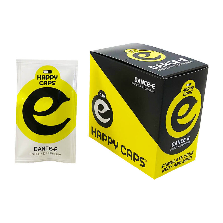 Happy Caps Dance-E Energy & Euphoria Capsules (10packs/display)