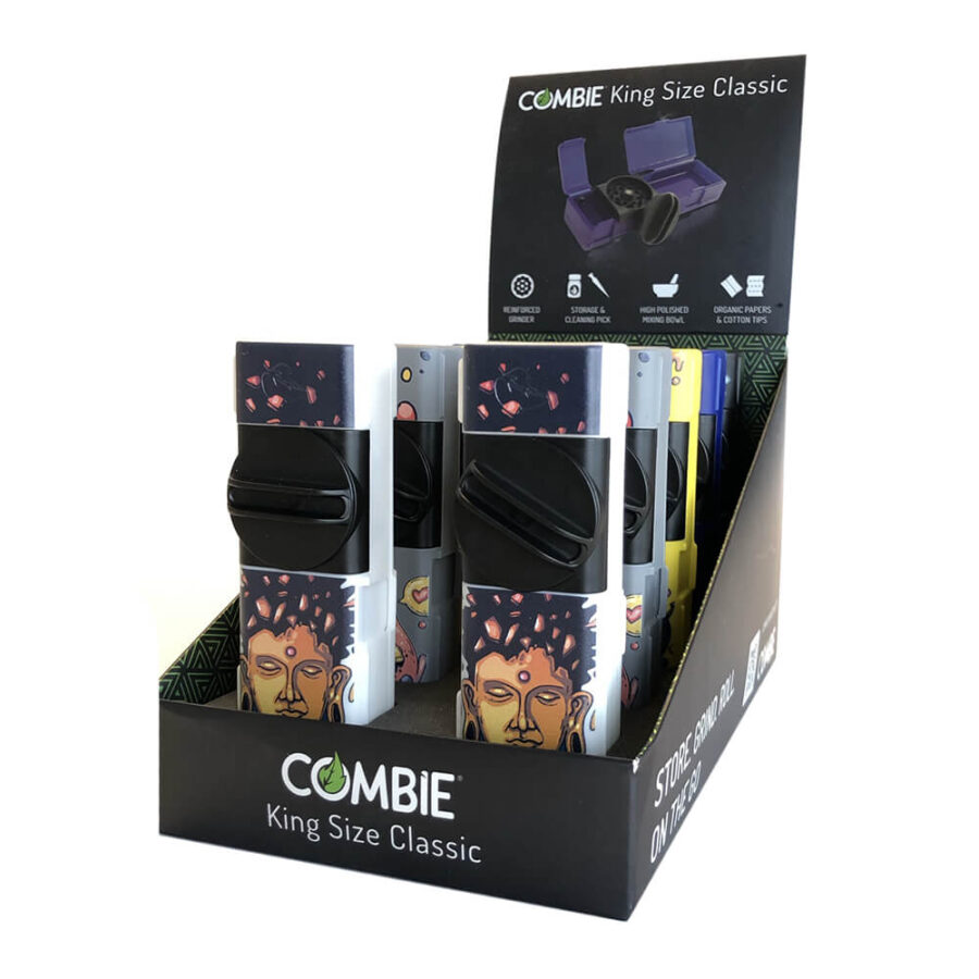 Combie All-In-One Pocket Grinder - Buddha (10stk/display)