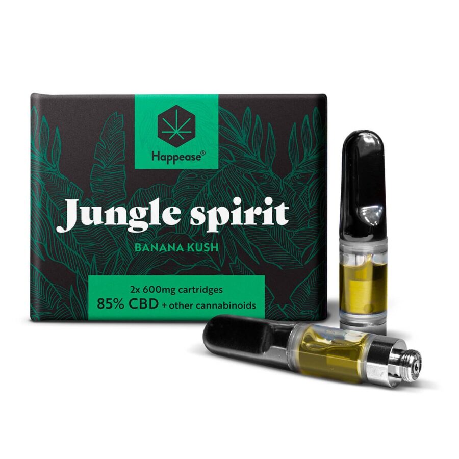 Happease Jungle Spirit 85% CBD Kartusche (2 stk/Packung)