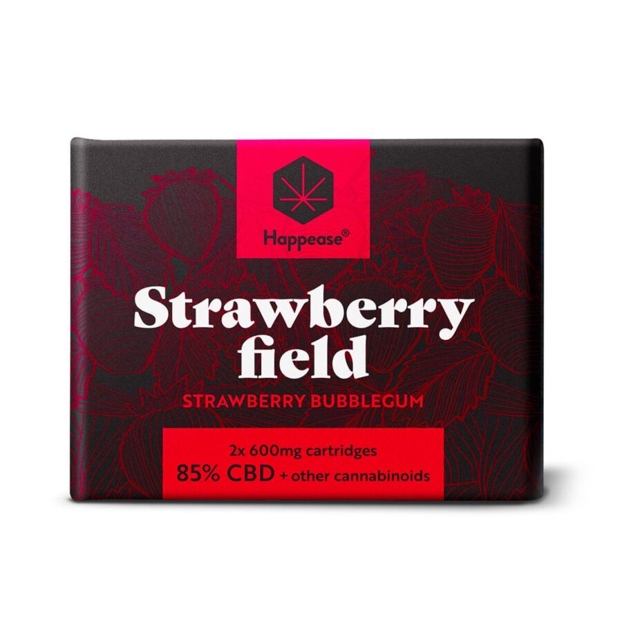 Happease Strawberry Field 85% CBD Kartusche (2 stk/Packung)