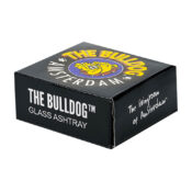 The Bulldog Original Blauer Aschenbecher aus Cristal