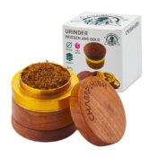 Champ High Holz Metall-Gold Grinder 60mm - 4 Teile