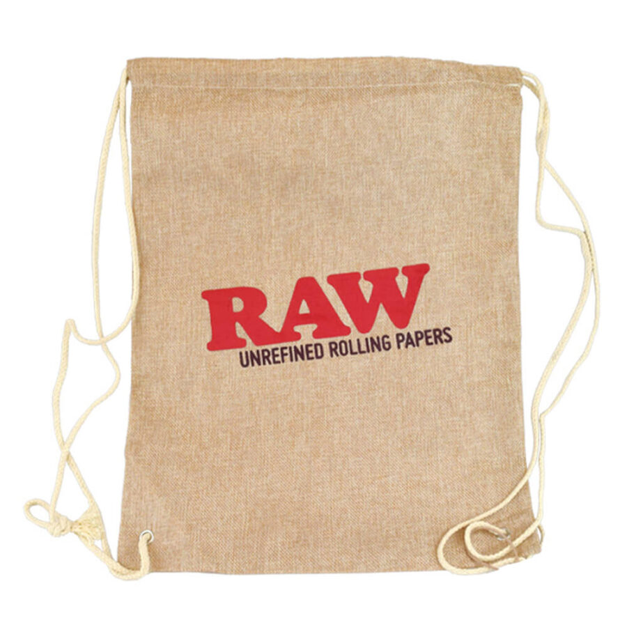 RAW Kordelzugtasche Tan