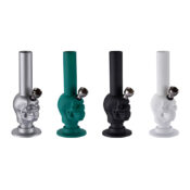 Champ High Skull Silikonbong Verschiedene Farben (12stk/display)