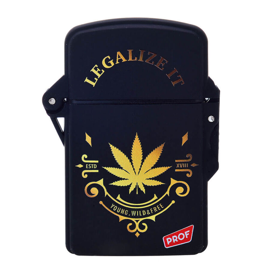 Prof Legalize Wild und Free Windproof Feuerzeuge (20stk/display)