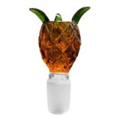 Ananas Gelb Cristal Glas Bong Schale 18mm