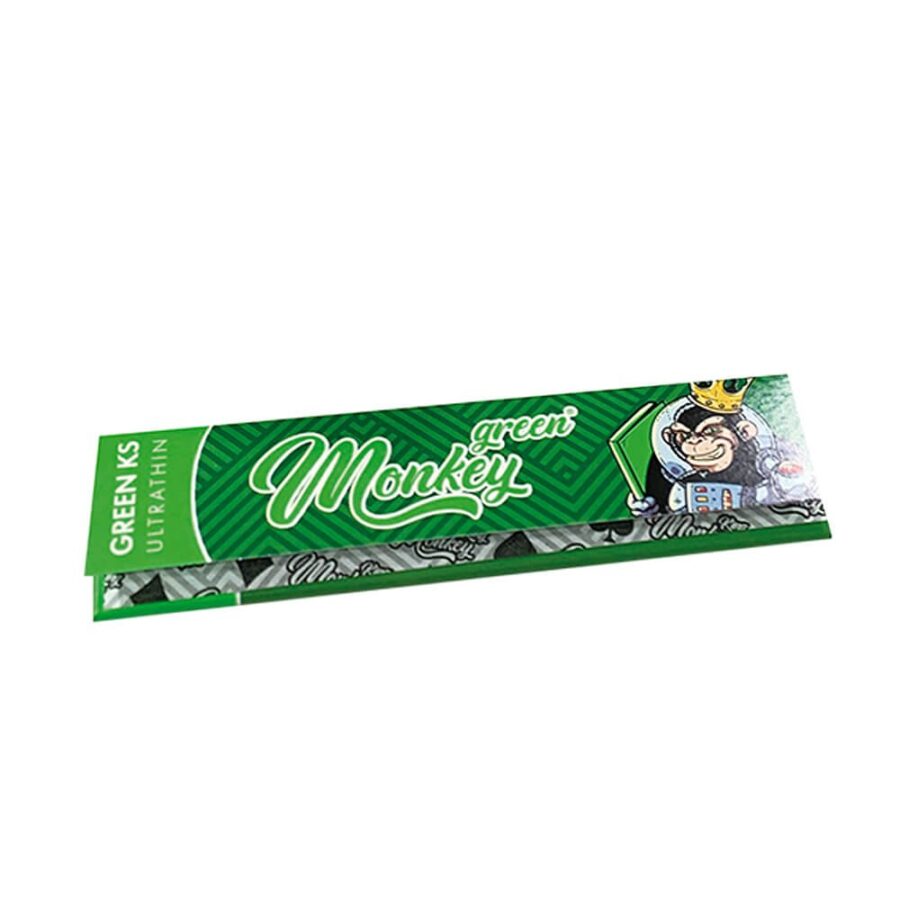 Moneky King Green KS Slim Papers (50stk/display)