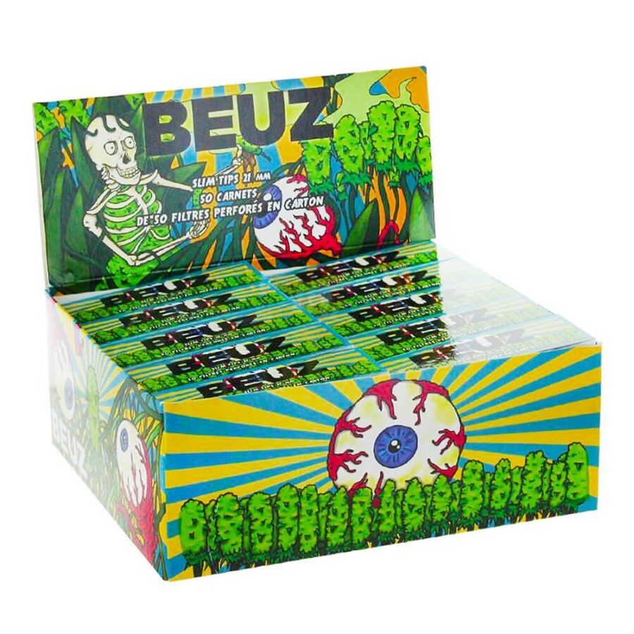 Beuz Monsters City White Filter Tips (50stk/display)