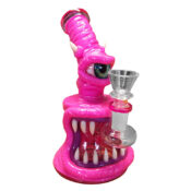 Monster Cristal-Clay Bong 16cm Rosa