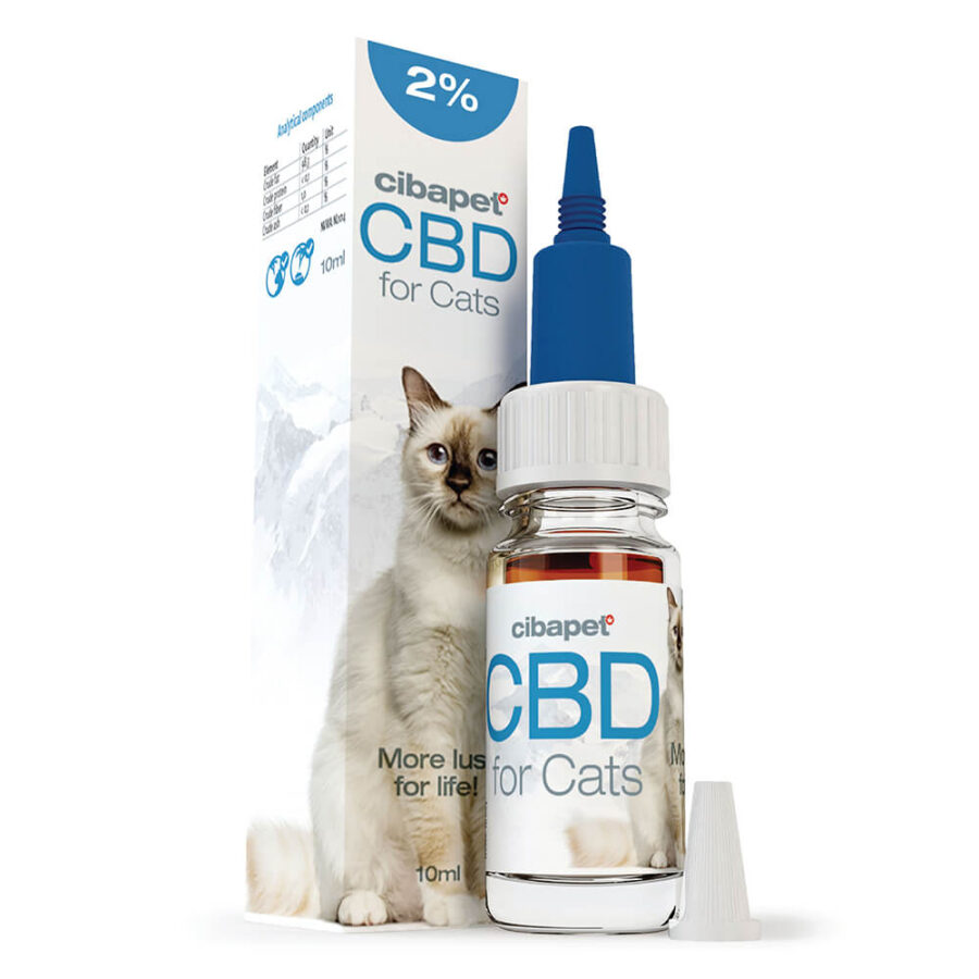 Cibdol CBD Öl für Katzen 2% (10ml)