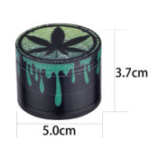 Champ High Dripping Leaf Paint Metall-Grinder 4 Teile - 50mm (9stk/display)