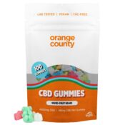 Orange County CBD Large Tube Gummies Bears 4800mg CBD 500g