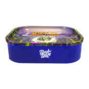 Best Buds Thin Box Rolling Tray mit Lagerung Alien OG