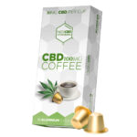 MediCBD Kaffeekapseln kompatibel Nespresso mit 100mg CBD (10er-Pack/Display)