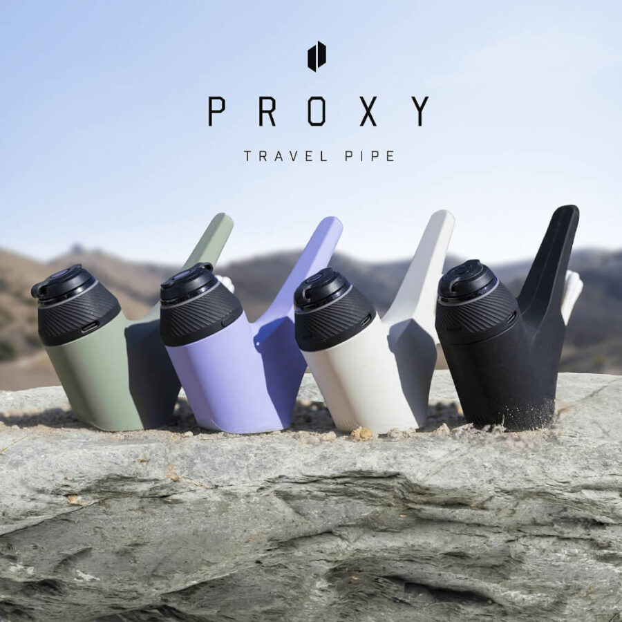 Puffco Proxy Silicone Pfeife Travel Cover Grün