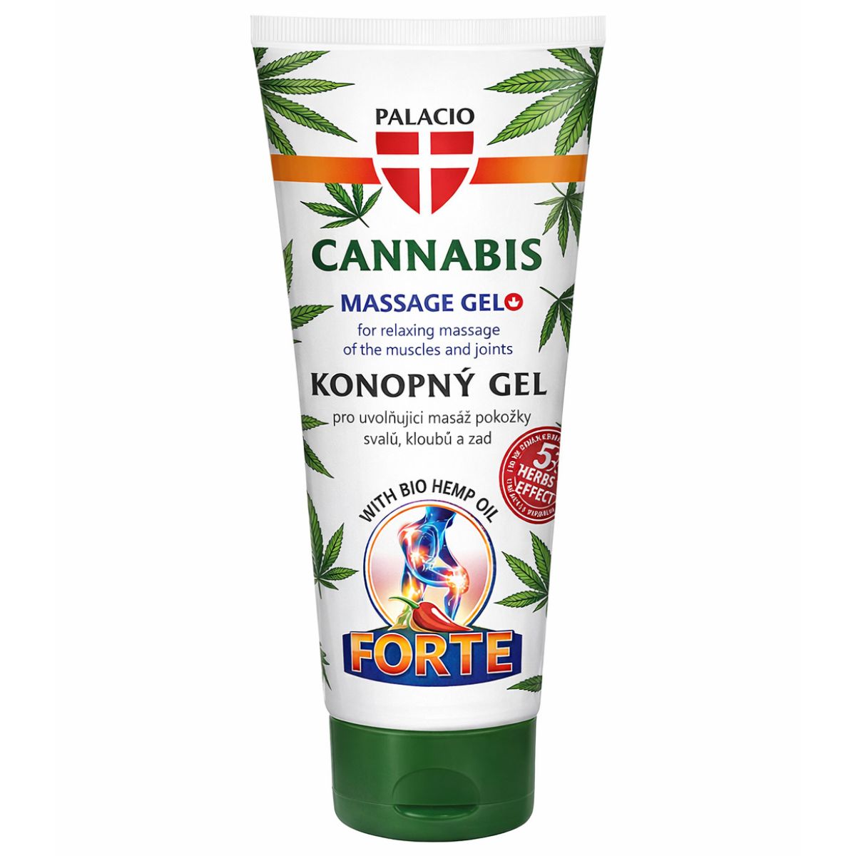 Palacio Cannabis Massage Gel Forte (200ml) Palacio Cannabis Massage Gel Forte 200ml