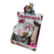 Monkey King Munchies Aschenbecher mit KS Slim Papers und Tips (24stk/display)