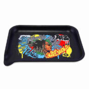 Santa Cruz Wiz Khalifa Biologisch abbaubares Rolling Tray 14x19cm (16stk/display)