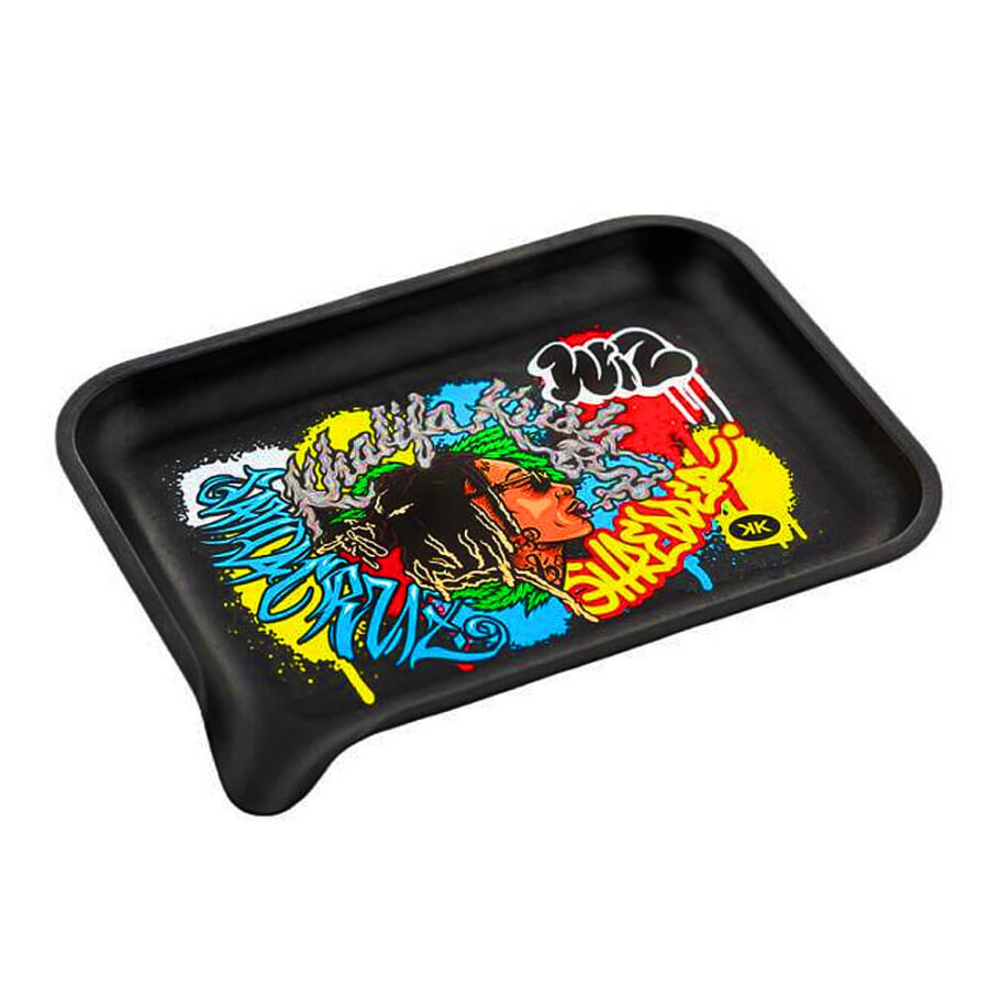 Santa Cruz Wiz Khalifa Biologisch abbaubares Rolling Tray 14x19cm (16stk/display)