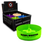 Santa Cruz Biologisch abbaubarer Bowl Buster Aschenbecher Verschiedene Farben (12 Stk./Display)