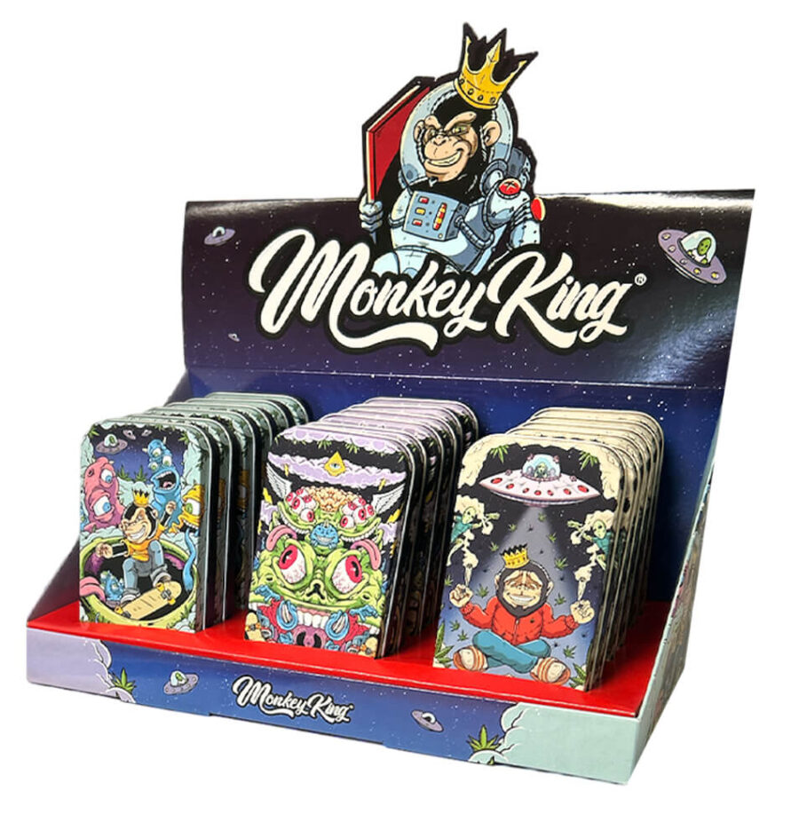 Monkey King Zinn Metallbox Space Edition (18 Stück/Display)