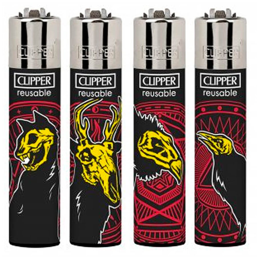 Clipper Feuerzeuge Animal Corps (24Stk/Display)